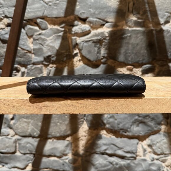 Chanel Black Quilted Lambskin CC Continental Wallet - Picture 7 of 16